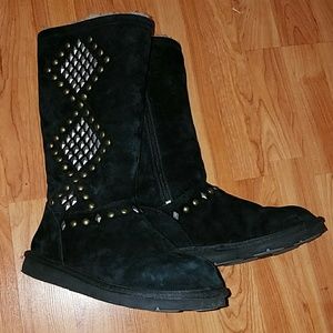 Uggs with studded design